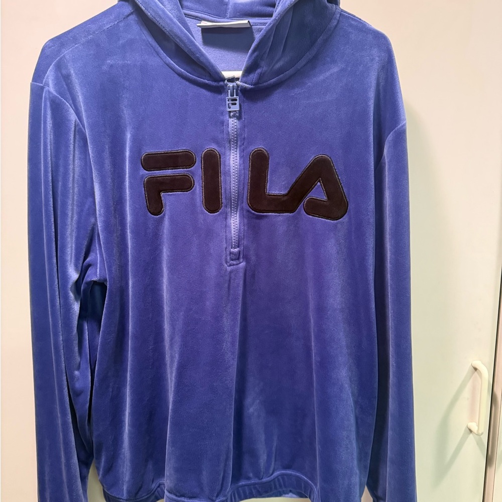 Fila Purple Velour Jacket